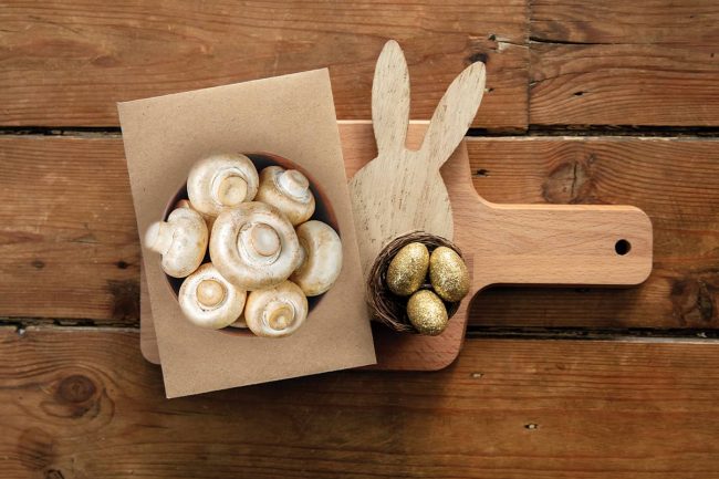 Preparate cu ciuperci de nelipsit de pe masa de Paște