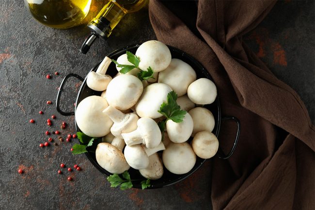 Őszi vegetariánus gombaételek